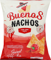 Чипси кукурудзяні зі смаком солодкої паприки Nachos Buenos м/у 90г