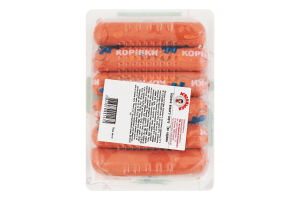 Сосиски Три коровки М'ясняшки лоток в/с 0.285кг