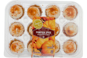 Ahold Mini Cupcakes Pumpkin Spice - 12 CT
