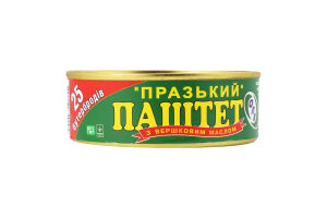 Паштет з вершковим маслом Празький ОПК з/б 240г