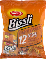 Osem Bissli BBQ Wheat Snacks Family Pack - 12 PK