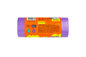 Пакети для сміття міцні 60х80см 60л №F.5004 Класичні 7 п'ятниць 20шт