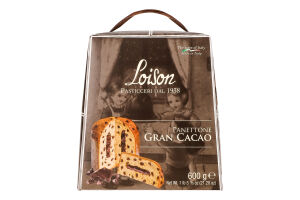 Кекс Loison Панеттоне Gran Cacao шокол-шокол крем