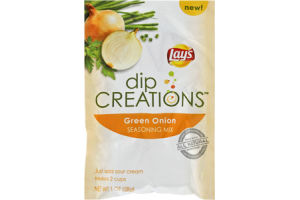 Lay's Dip Creations Green Onion Seasoning Mix