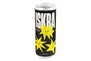 Напій кавовий зі смаком тоніку сильногазований пастеризований Iskra з/б 330мл