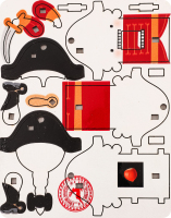 Іграшка новорічна дерево 15*10см в асортименті Цицак