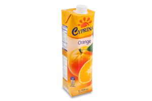 Сік апельсиновий 1л т/п Cyprina