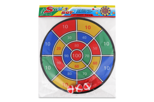Игра для детей от 3лет комнатная №983 Дартс на липучках Shantou Yisheng Trading Co. Ltd 1шт