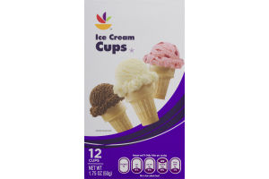Ahold Ice Cream Cups - 12 CT