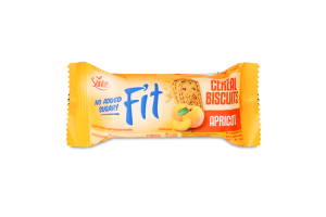 Печиво Sante Fit злакове з абрикосом без цукру