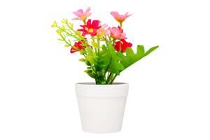 Квіти штучні 13,5*7см горщик 70*63мм