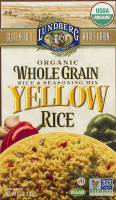 Lundberg Organic Whole Grain Rice & Seasoning Mix Yellow Rice