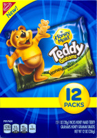 Nabisco Teddy Grahams Honey Graham Snacks - 12 CT