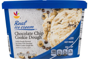 Ahold Real Ice Cream Chocolate Chip Cookie Dough