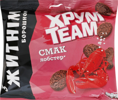 Сухарики с ржаной мукой Лобстер ХрумTeam м/у 90г