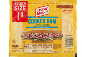 Oscar Mayer Cooked Ham Water Added 97% Fat Free