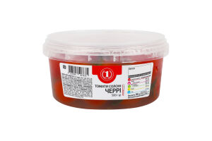 Томати черрі солоні ТМ "1" відро 500г