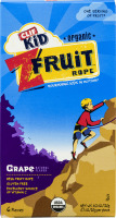 Clif Kid Grape Z Fruit Rope Organic - 6 CT