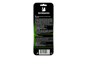 Щетка тройная для изделий из замши, нубука и велюра Blyskavka 1шт