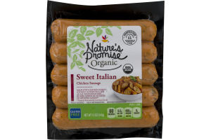Nature's Promise Organic Chicken Sausage Sweet Italian