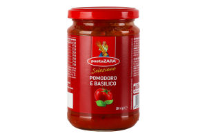 Соус Pasta Zara томатний з базиліком