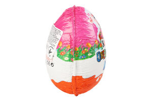 Яйце шоколадне Kinder з сюрпризом рожеве