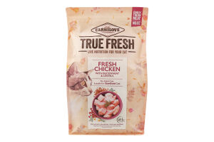 Корм д/котів Тру Фреш з куркою сухий 1,8кг Карнілав