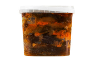 Баклажан ферментированный Повний Кошик ведро 1кг