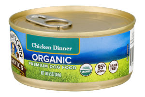 Newman's Own Organics Chicken Dinner Organic Premium Dog Food