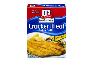 McCormick Golden Dipt Cracker Meal Seafood Fry Mix