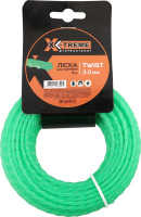 Ліска д/тримера зелена кручений квадрат 3мм*15м X-Treme