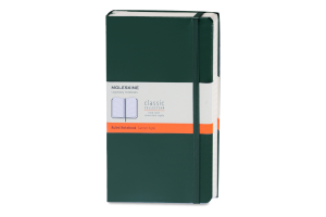 Записник Moleskine Classic лінія середній зелений