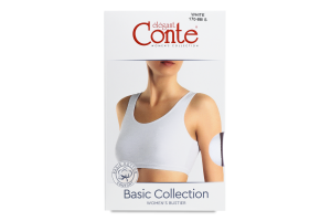 Бюстье женское Conte elegant Basic Collection №LBE2018 170-88/S white