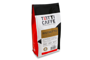Кава натуральна смажена в зернах Ristretto Totti Caffe м/у 1кг