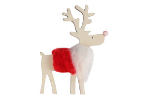 Прикраса декоративна Олень святковий в асортименті