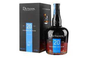 Ром 0.7л 40% 20YO Solera System Rum Dictador к/у