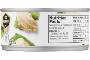 Essentials Chunk White Chicken in Water Fully Cooked