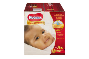 Huggies Little Snugglers Diapers Size 1 - 100 CT