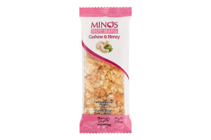 Батончик с кешью и медом Minos м/у 50г