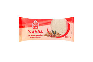Халва соняшникова з арахісом Fine Life м/у 200г