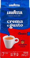 Кава натуральна смажена мелена Crema e Gusto Classico Lavazza в/у 250г