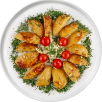 Картофель печеный