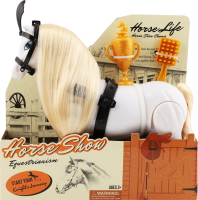 Набор игрушечный 18х17см №VA338445 Лошадь в стойле Greenwich Products Co. Limited 1шт