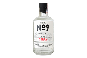 Горілка 500мл 38% особлива Журавлина Distil. №9 пл