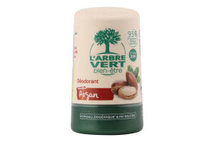 Дезодорант с экстрактом аргании и гамамелиса L'arbre Vert 50мл
