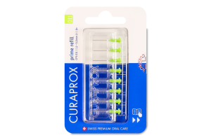 Н-р йоржиків міжзубних Curaprox CPS 011 зелені 8шт
