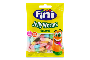 Конфеты желейные Jelly worms Fini м/у 90г