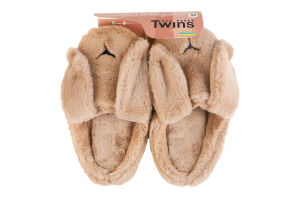 Тапочки-получешки домашние женские Twins Home style Animals Rabbit №010494 36-40