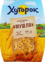 Изделия макаронные фигурные группа B класс экстра Ракушка Хуторок м/у 800г