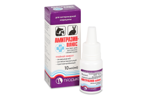Розчин д/тварин Амітразин-плюс 10мл Продукт
